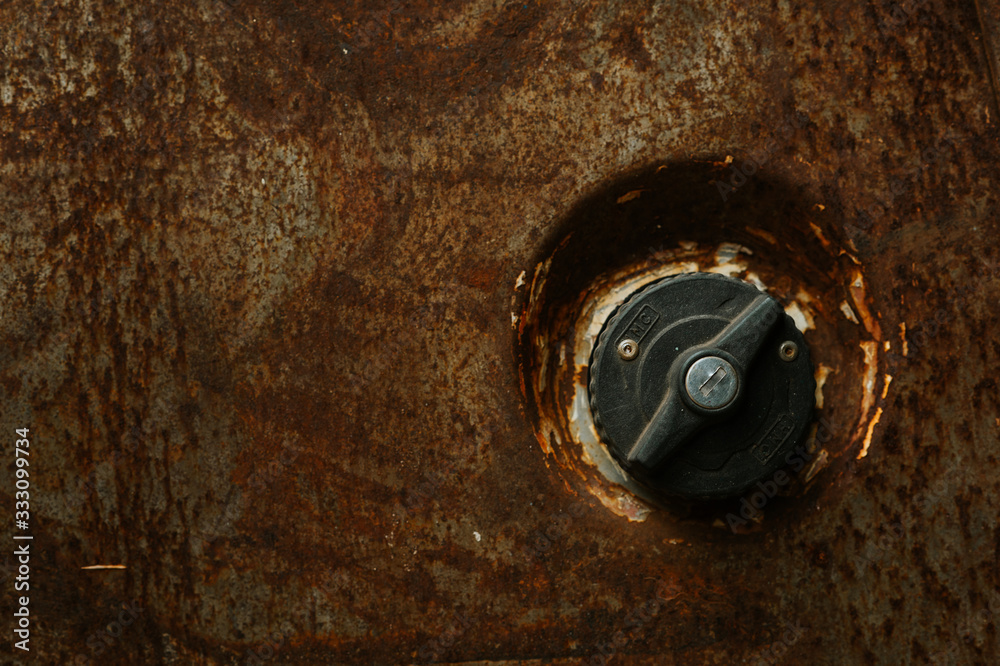 old lock on the door old lock on the door