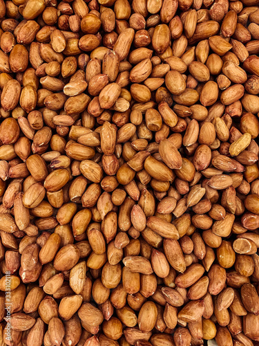 Cuadro en lienzo lots of peanut for healthy eating the background