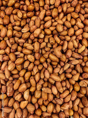 lots of peanut for healthy eating the background