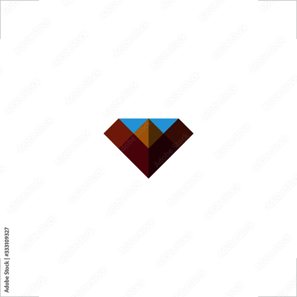 diamond logo initial V letter logo design diamond logo initial V letter logo design
