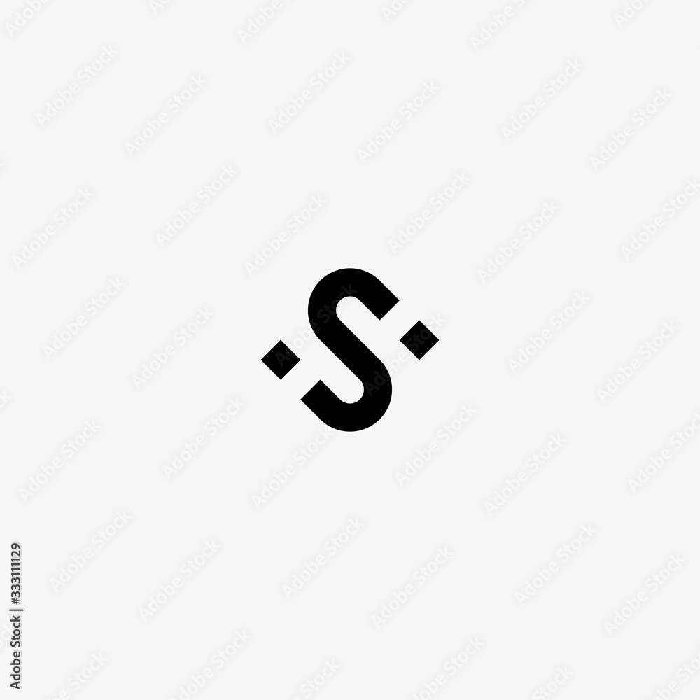 logo letter S with a simple design logo letter S with a simple design