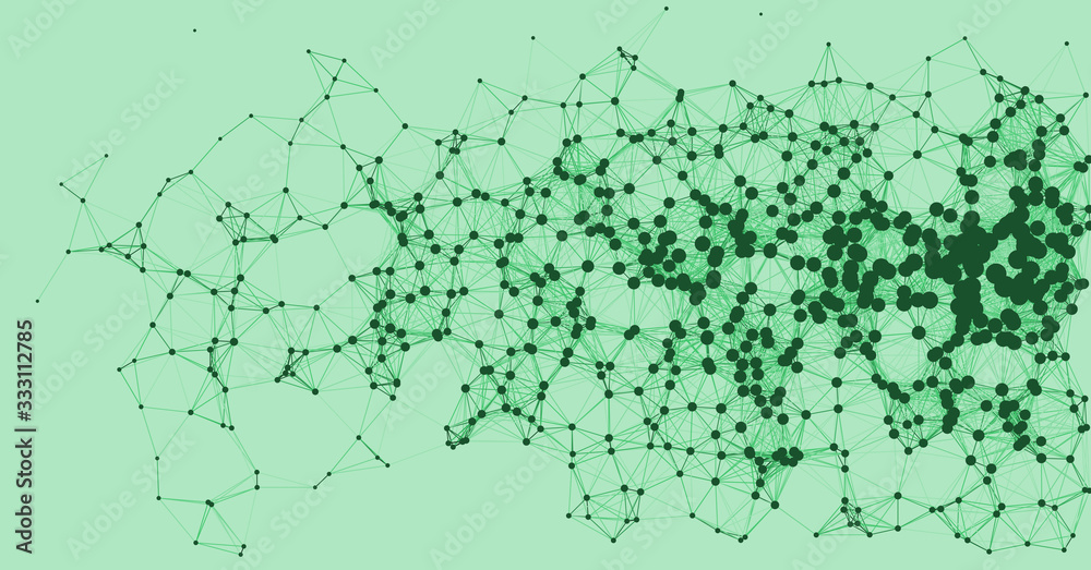 Network Mesh Procedural Art background illustration Network Mesh Procedural Art background illustration