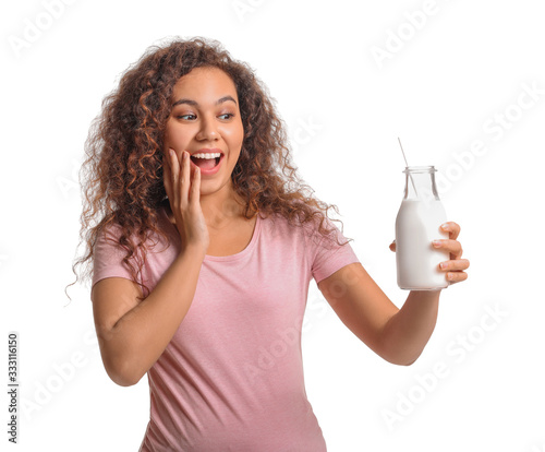 Young pregnant African-Amer...