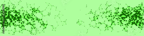 Network Mesh Procedural Art background illustration