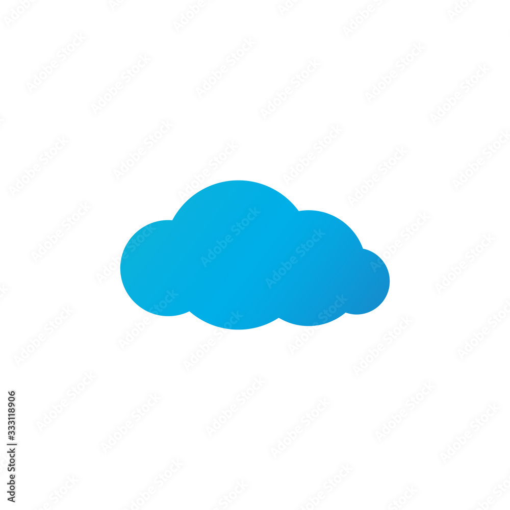 Cloud sky icon. weather icon. Data storage concept. Stock Vector illustration isolated on white background. Cloud sky icon. weather icon. Data storage concept. Stock Vector illustration isolated on white background.
