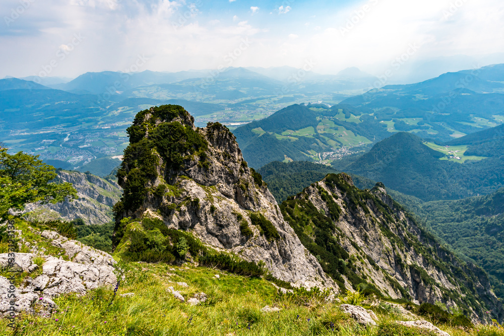 Fototapeta premium Salzburg high throne in the Berchtesgadener Land