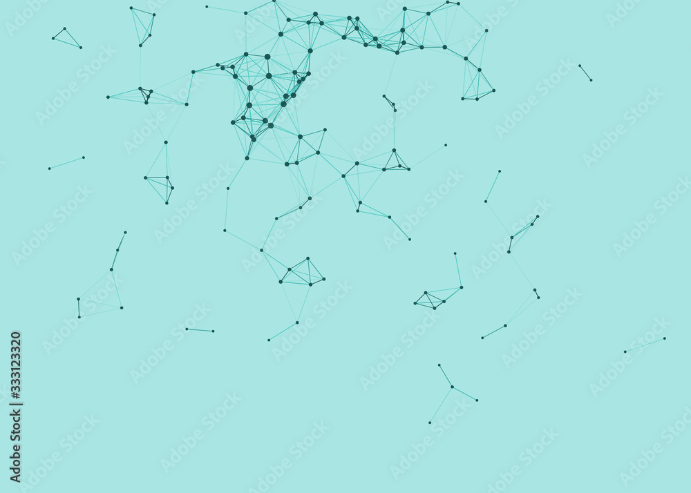 Network Mesh Procedural Art background illustration Network Mesh Procedural Art background illustration