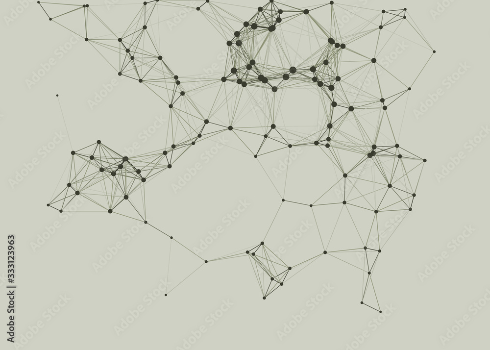 Network Mesh Procedural Art background illustration Network Mesh Procedural Art background illustration