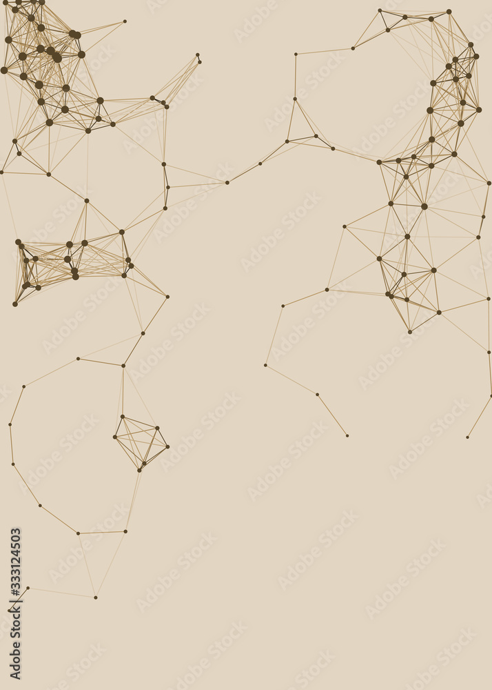 Network Mesh Procedural Art background illustration Network Mesh Procedural Art background illustration