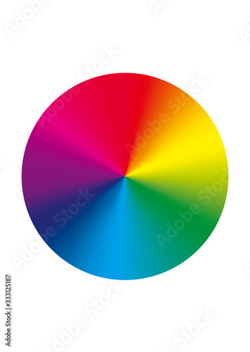 色相サークル カラフルサークル 色相環 色相 レインボー 虹の円