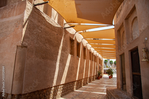 Canvas Print Al Fahidi Historical District, Dubai, United Arab Emirates