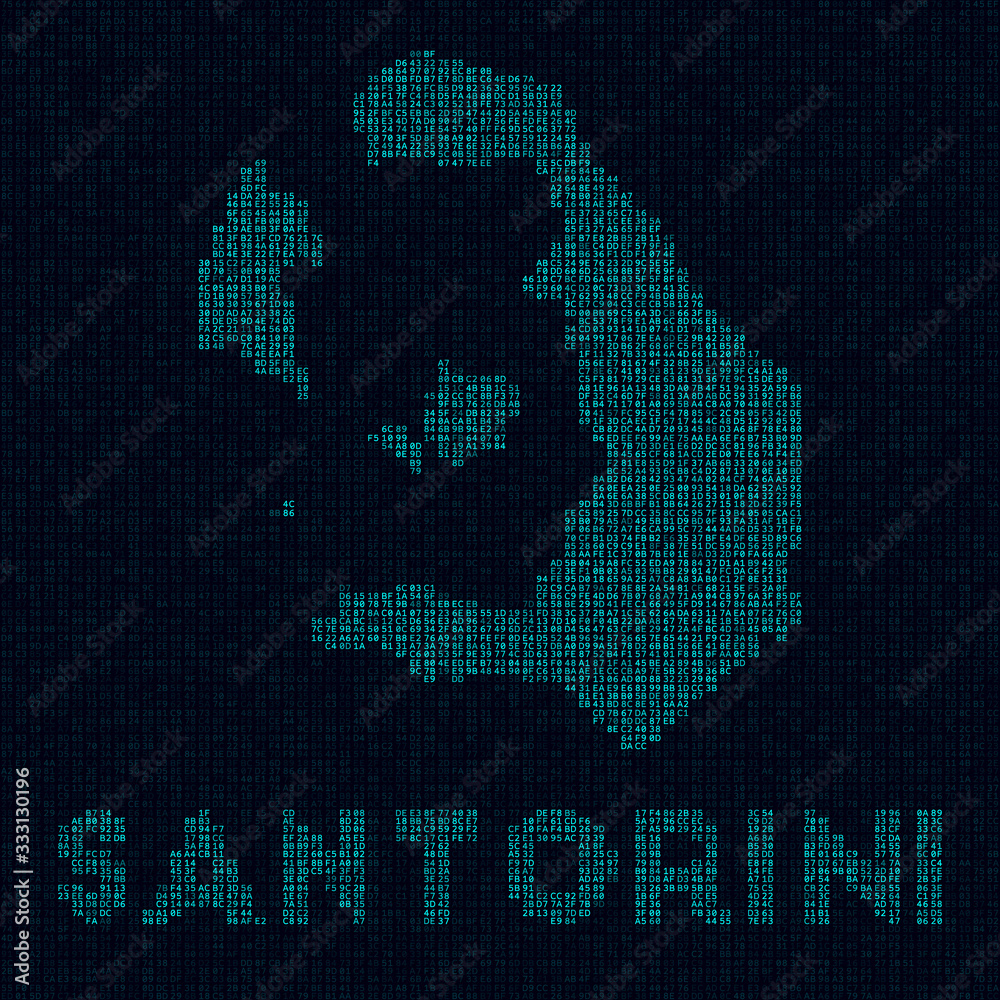 Santorini tech map. Island symbol in digital style. Cyber map of Santorini with island name. Stylish vector illustration. Santorini tech map. Island symbol in digital style. Cyber map of Santorini with island name. Stylish vector illustration.