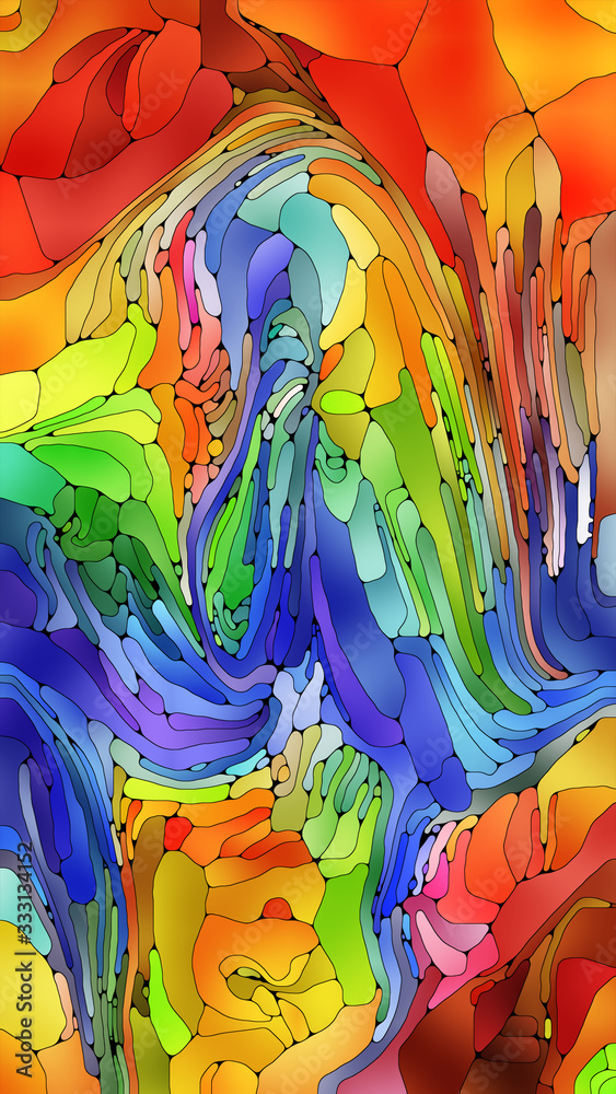 Obraz premium Multicolored Background