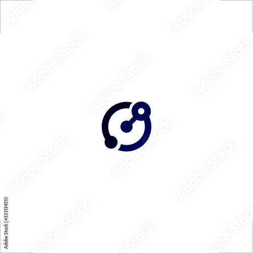 spin logo rotate orbit design