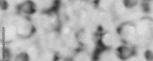 Black, gray, white background. Abstract monochrome stains. Soft blury texture. Creative design, x-ray effect. Horizontal template for banners, wallpapers, websites, flyers