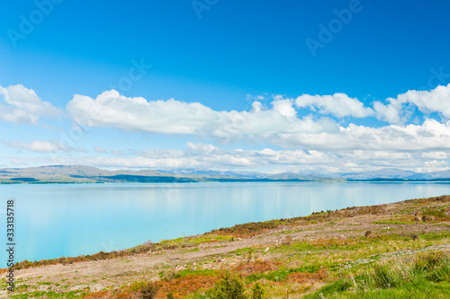 Fototapeta Naklejka Na Ścianę i Meble -  Lake Pukaki in New Zealand