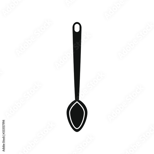 kitchen ladle on white background