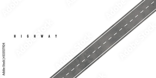 Highway vector illustration