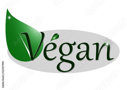 Logo Végan support alimentation bio 