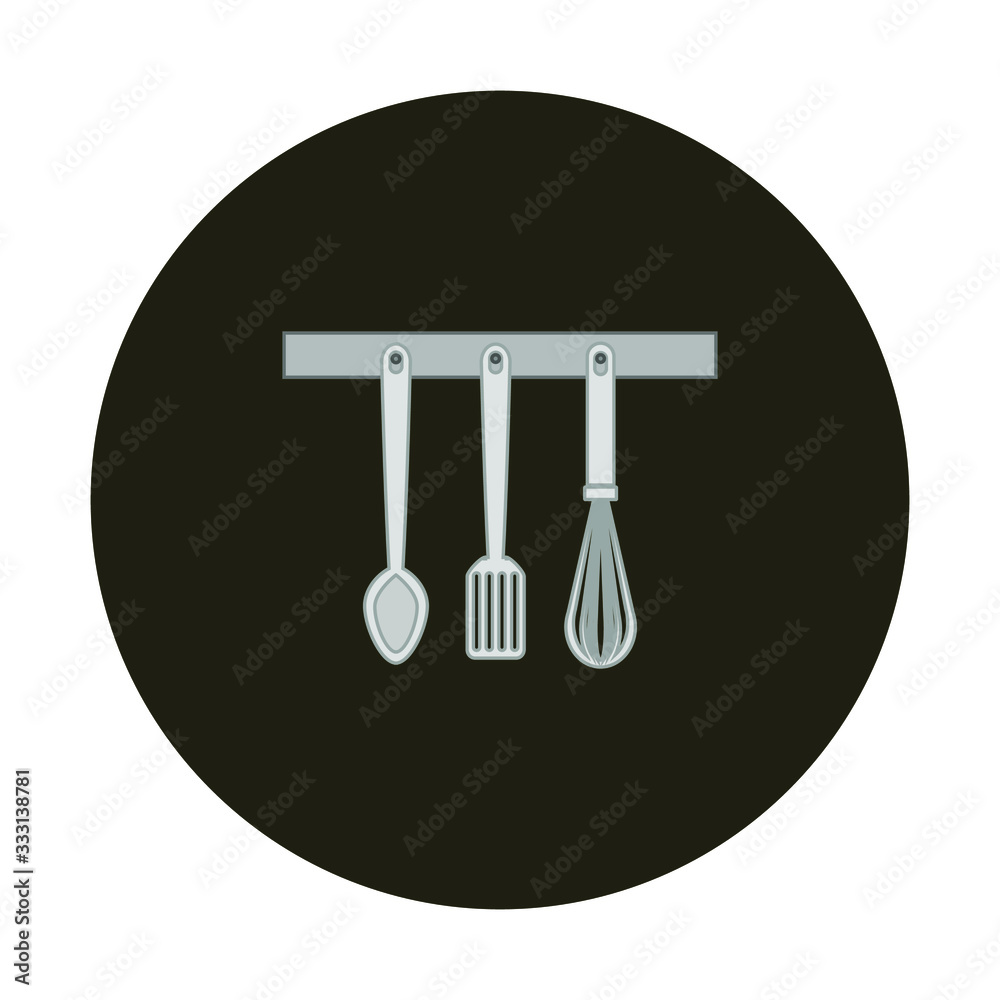 kitchen utensils on white background kitchen utensils on white background