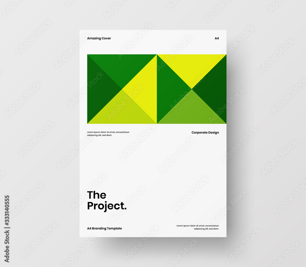 Amazing business presentation vector A4 vertical orientation front page mock up. Modern corporate report cover abstract geometric illustration design layout. Company identity brochure template. Amazing business presentation vector A4 vertical orientation front page mock up. Modern corporate report cover abstract geometric illustration design layout. Company identity brochure template.