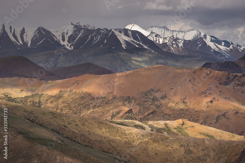 Himalaya mountains landscape in Leh Ladakh in summer season, north India