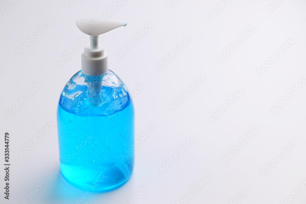 clean alcohol gel medical on white background clean alcohol gel medical on white background