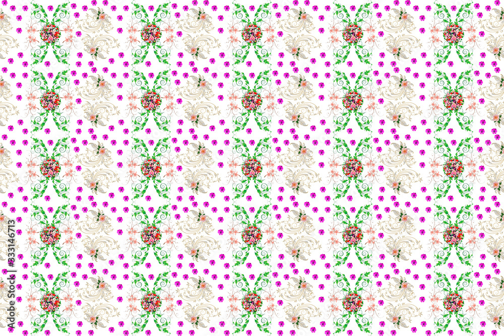 A set of seamless patterns, ideal for textiles, wallpapers, gifts, backgrounds and so on. A set of seamless patterns, ideal for textiles, wallpapers, gifts, backgrounds and so on.