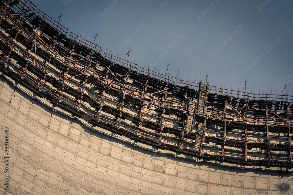 Cooling Tower At Abandoned Construction Site Of Blocks 5 And 6 Of The   1000 F 333148787 ZYcxsVgyXgsElUpL7gHwCRDd33TJZ5Ay 