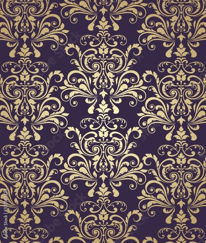 Paisley floral pattern , textile swatch , India	