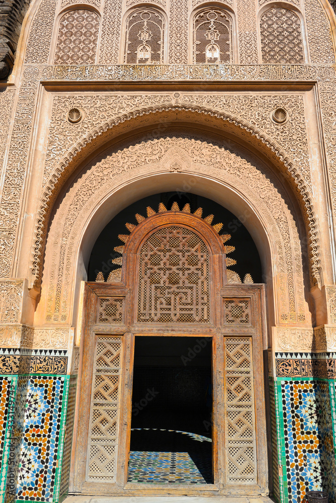 Medersa Ben Youssef in Marrakesch	
