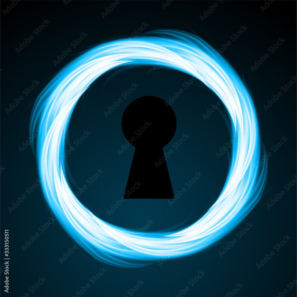 Closed Padlock on digital background, cyber security Closed Padlock on digital background, cyber security