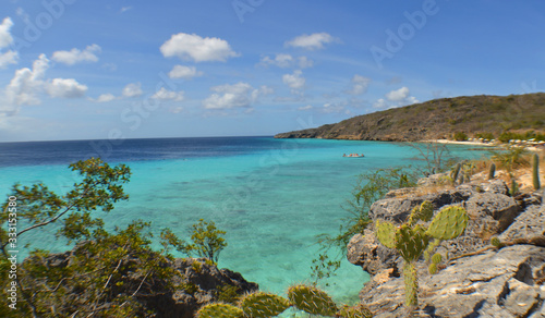 port marie Curacao island caribbean sea