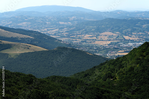 Landscape near Monte Cucco  Marches and Umbria  Italy