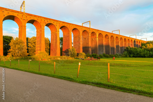 Digswell Viaduct (Welwyn Viaduct), located between Welwyn Garden City and Digswell in the UK