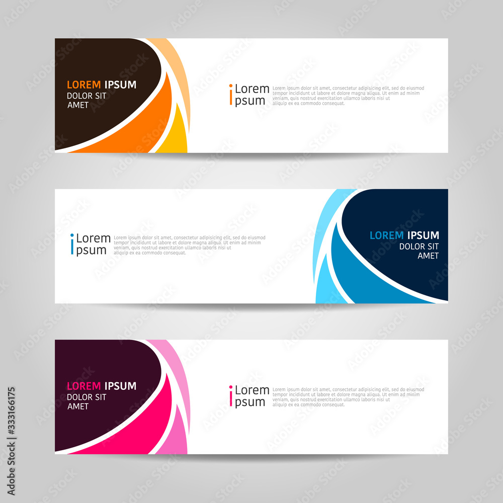 Colorful Banner background design. modern abstract template design. Colorful Banner background design. modern abstract template design.