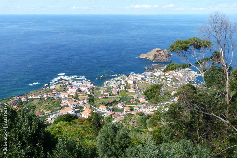 Madeira Blick auf Porto Moniz