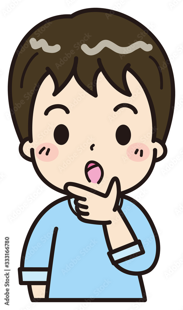 男の子 考える イラスト 男の子 考える イラスト