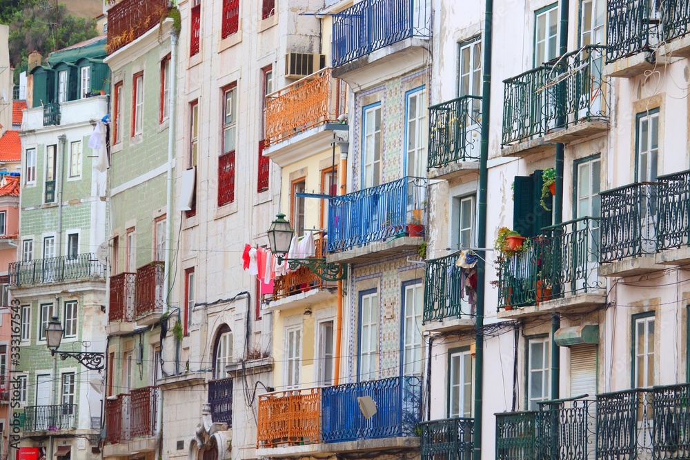 Colorful Lisbon, Portugal