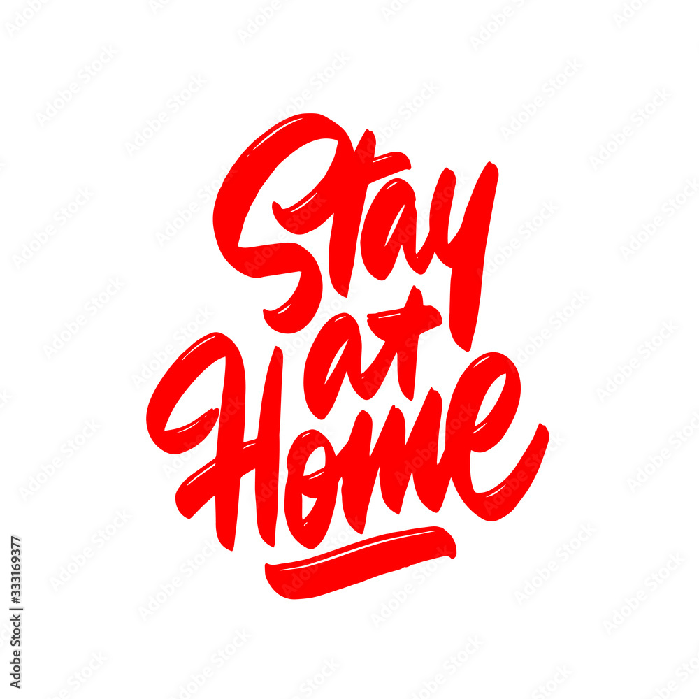Let's stay home, wording design vector, lettering, poster design isolated on white background, wall decals, home art decor, wall decoration, quotes Let's stay home, wording design vector, lettering, poster design isolated on white background, wall decals, home art decor, wall decoration, quotes