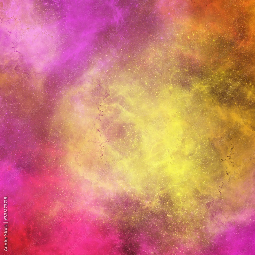 Abstract nebula background for banner business advertising, vector illlustration.