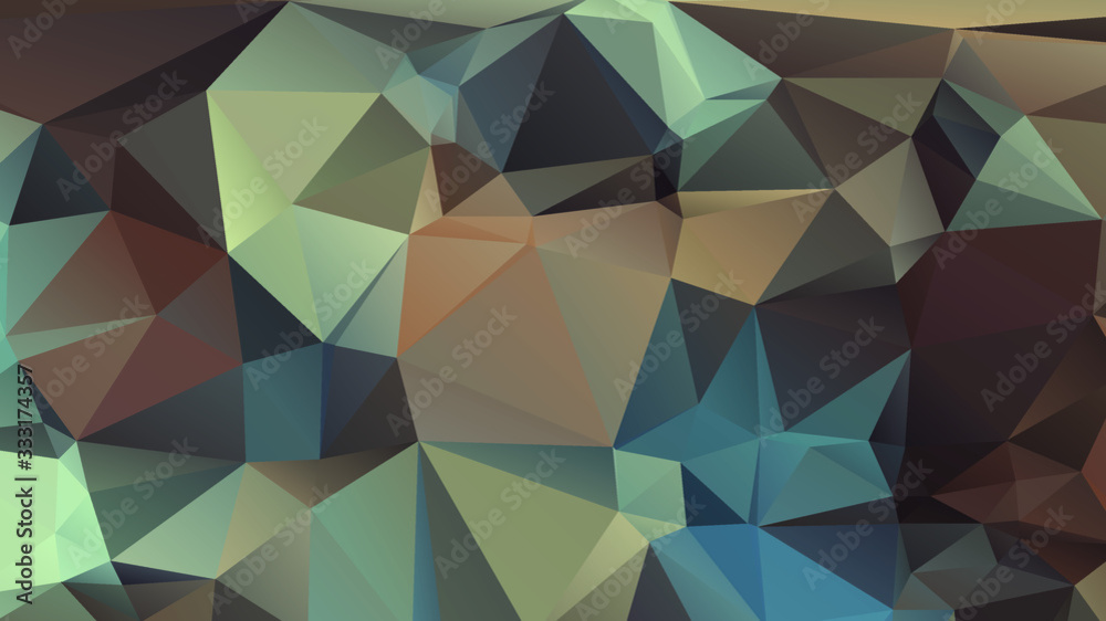 Fototapeta premium Abstract Color Polygon Background Design, Abstract Geometric Origami Style With Gradient