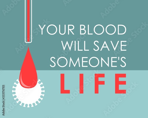 DONATE YOUR BLOOD AND SAVE PEOPLE