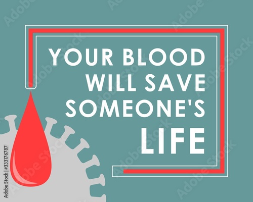 DONATE YOUR BLOOD AND SAVE PEOPLE