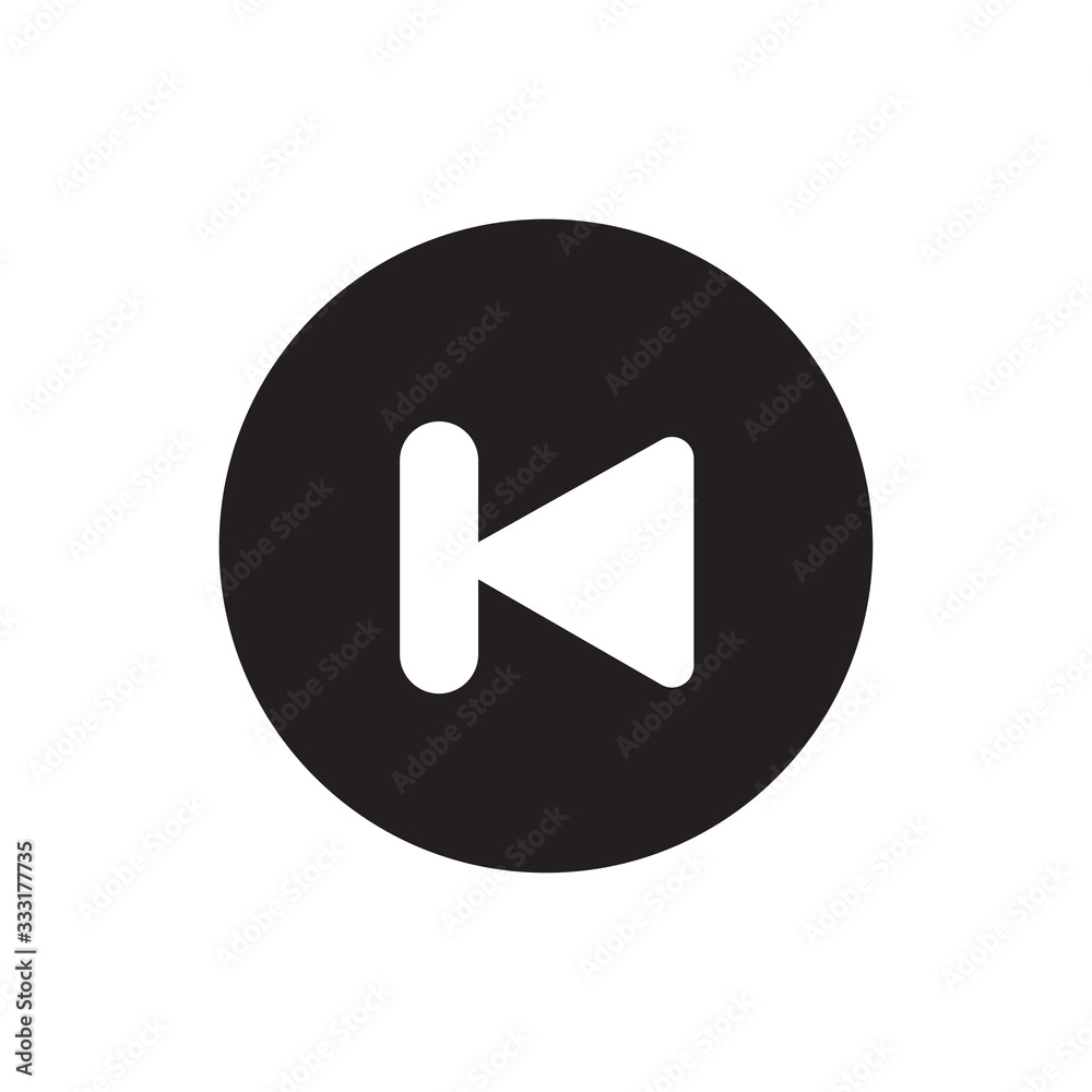 Back vector icon, simple sign for web site and mobile app. Back vector icon, simple sign for web site and mobile app.