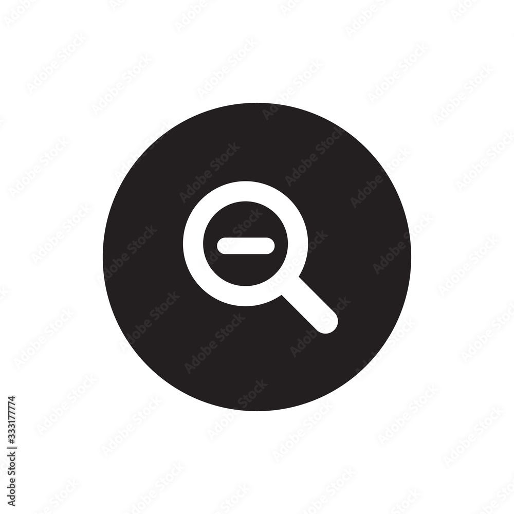 Zoom out vector icon, simple sign for web site and mobile app. Zoom out vector icon, simple sign for web site and mobile app.