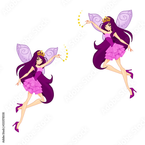 Fairy in Manga style