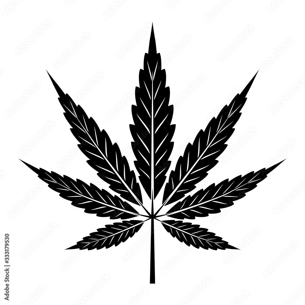 Black Cannabis Logo. Hand Drawn Leaf of Cannabis. Marijuana Sketch Creative Design. Marijuana Art Style Monochrome Black and White Logo. Template for Medical Cannabis or Cannabis Oil Black Cannabis Logo. Hand Drawn Leaf of Cannabis. Marijuana Sketch Creative Design. Marijuana Art Style Monochrome Black and White Logo. Template for Medical Cannabis or Cannabis Oil