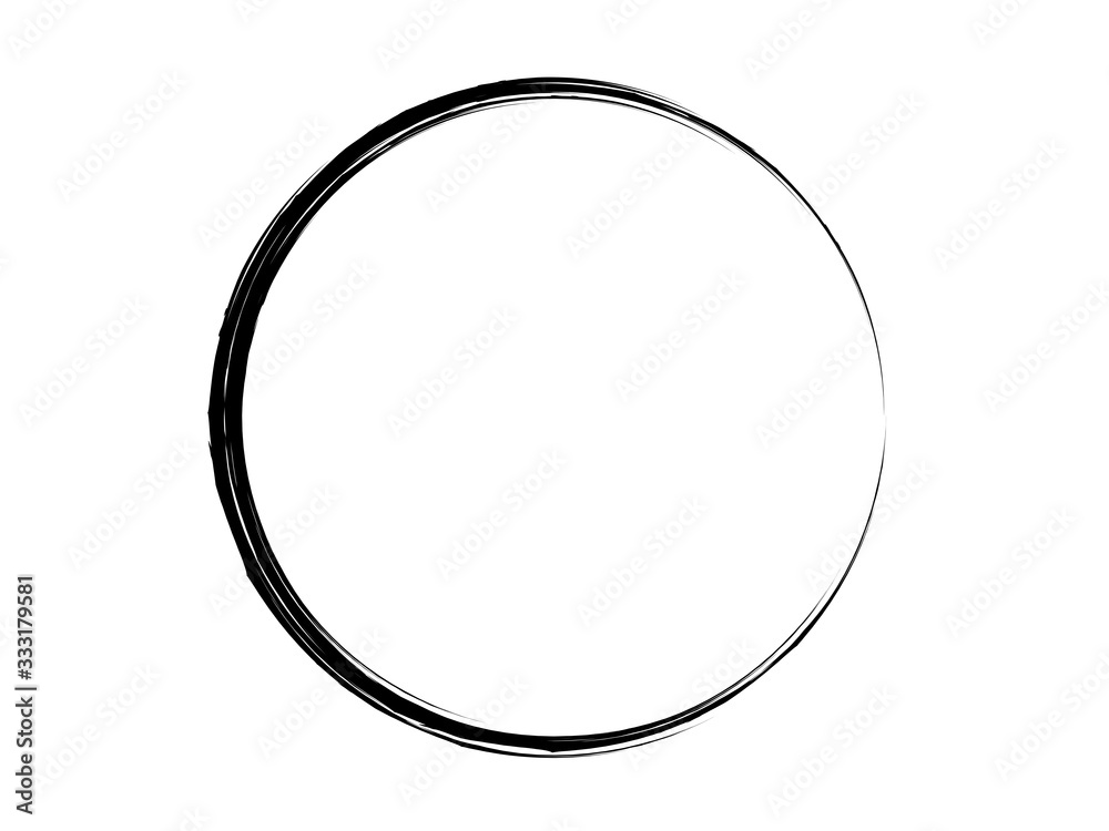 Grunge thin circle made of black paint.Grunge circle made for your design.Grunge thin oval frame. Grunge thin circle made of black paint.Grunge circle made for your design.Grunge thin oval frame.
