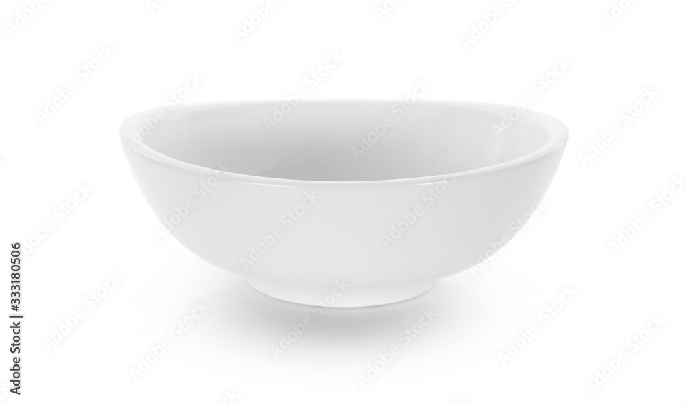 empty bowl isolated on white background empty bowl isolated on white background